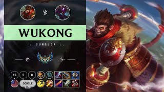 Wukong Jungle vs KhaZix  NA Challenger Patch 1411 [upl. by Ching]