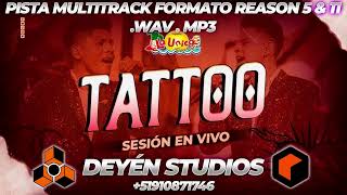 Tattoo  La Única Tropical  PISTA EN FORMATO REASON WAV MP3 [upl. by Hairahcez]