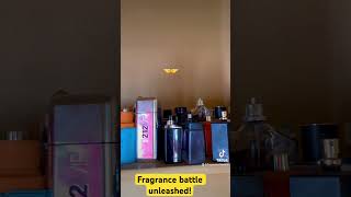 Fragrance Showdown Longevity vs Projection  100 Subscriber Giveaway battleroyale shorts scent [upl. by Berardo]