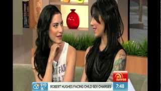 The Veronicas interview on Sunrise [upl. by Salohcim]