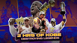 2 Hours Of Kobe Bryant DOMiNATING The NBA Finals 😲🐐  COMPLETE Winning History [upl. by Eejan]