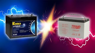 Should you choose Lithium or AGM Deep Cycle batteries It depends [upl. by Ayeki271]