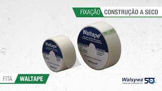 Fixação Construção a Seco  Fita Telada Drywall Waltape  Walsywa [upl. by Giulia474]