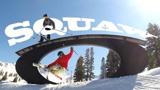 Any Given Sunday Squaw Valley  GoPro Edit [upl. by Hasheem]