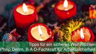 Tipps für ein sicheres Weihnachten [upl. by Anelram225]