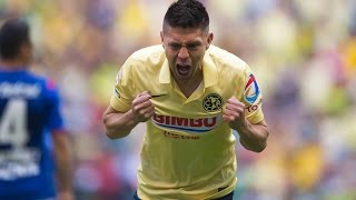 Gol de Oribe Peralta  América 1 Vs 0 Cruz Azul [upl. by Aikrahs]