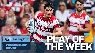 ReesZammit Scores Stunner as Gloucester Hit Back From 210 Down  Play of the Week [upl. by Cherise]