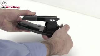 SwingLine Comfort Handle 2 Hole Punch Demo  SWI74050 [upl. by Chambers]