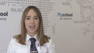 Testimonial Laura Sánchez  Airline Pilot Student [upl. by Hassadah978]