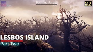 Walking in Ancient Greece  Lesbos Island part two  Petrified Forest amp the Vineyard  AC Odyssey [upl. by Teagan161]