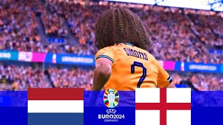 Holanda vs Inglaterra Resumen  EUROCOPA 2024 [upl. by Hahnke311]