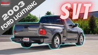 MINT 2003 Ford Lightning SVT Walk Around amp Test Drive  REVIEW SERIES 4K [upl. by Thirion355]