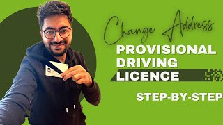 How to UPDATE Your Address in the UK PROVISIONAL Driving License Online 2023 [upl. by Whetstone]