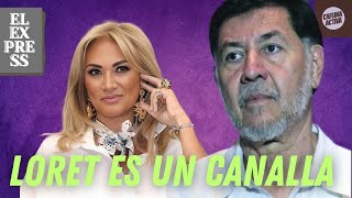 ¡CALLADÓN a ADELA  noroña  LORET es un canalla  EL EXPRESS [upl. by Jeffcott686]