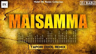 Mayadari Maisamma  TAPORI DHOL REMIX  Dj BABU NSP  Mk Remix Collection [upl. by Llenhoj]