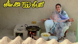 VIP Desi Village Aftar Routine  Special Kachori Pakora Receipe  Village Cooking  Village Food [upl. by Rebmak]