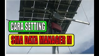 CARA SETTING SMA DATA MANAGER M  PLTS ON GRID [upl. by Eelir873]