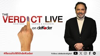 Haryana and Jammu and Kashmir Election Result The Verdict Live with Dr Prannoy Roy [upl. by Aroled]