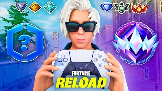 Unranked to Unreal Controller Reload Speedrun Fortnite Ranked [upl. by Tamas]