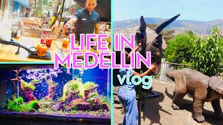 Life in Medellin Museum lunchDinner Date Carmens RestaurantMust Watch [upl. by Esir]