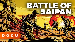 Battle of Saipan ORIGINAL FOOTAGE WW2 WORLD WAR 2 War Battle Japan USA [upl. by Kenna865]