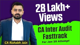 SA 700  CA Inter Audit Fastrack For Jan 2025  Lecture 01  CA Rishabh jain cainter [upl. by Ardeha]