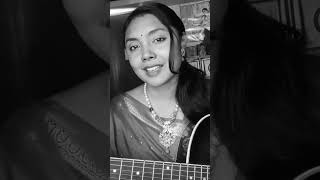 Aynate oi mukh dekhbe jokhonআয়নাতে ঐ মুখ দেখবে যখনAcoustic guitar coverAditi Ghosh [upl. by Marven]