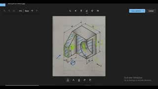 Orthographic Projection in Engineering Drawing [upl. by Ennahgiel]