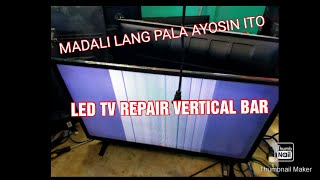 How to repair LED TV DEVANT amp SKYWORTH vertical bar problem [upl. by Tedie]