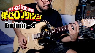 My Hero Academia Ending 7 Guitar Cover Shout Baby』by Ryokuoushoku Shakai [upl. by Euqimod]