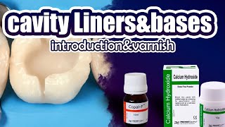 Operative cavity Linersampbasesintroductionampvarnish1 [upl. by Eekcaj209]