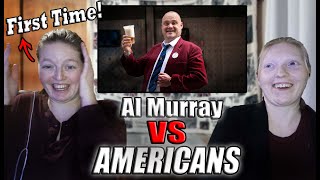 Americans First Time Reacting to quotAl Murray VS Americansquot [upl. by Attiuqal313]