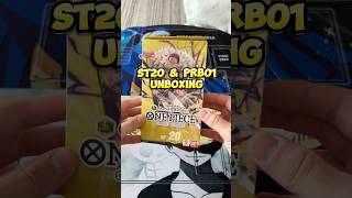 ST20 amp PRB01 opening onepiecetradingcardgame [upl. by Sihon]