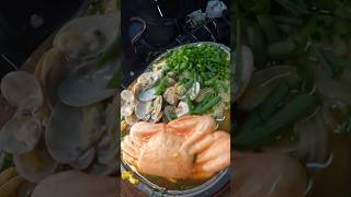 Crab and clams Ramen noodles food [upl. by Sivar]