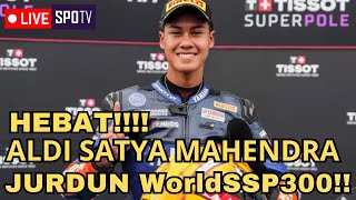 GACOR Aldi Satya Mahendra Pembalap Indonesia Pertama yang Jadi Juara Dunia WorldSSP300 [upl. by Orfurd]