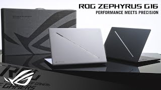 2024 ROG Zephyrus G16  Official unboxing video  ROG [upl. by Colman]