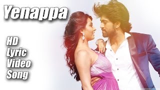 Mr amp Mrs Ramachari  Yenappa sangathi Song Lyric Video  Yash  Radhika Pandit  V Harikrishna [upl. by Sirenay]