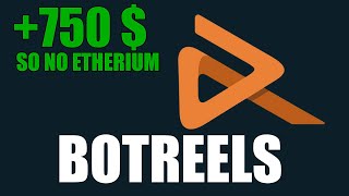 Botreels Mostrei Operacao de 750 DOLARES em uma CRIPTOMOEDA [upl. by Ninos268]