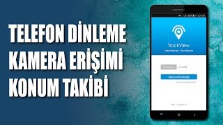 TRACKVİEW İLE ORTAM DİNLEME 👂VE KONUM TAKİBİ \u00100 GERÇEK [upl. by Younger]