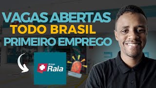 PRIMEIRO EMPREGO Rede de farmácias oferece VAGAS DE EMPREGO em TODO BRASIL [upl. by Maryanne]