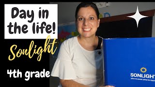 A Day In The Life using Sonlight Core D Multiple children with one core [upl. by Agretha]