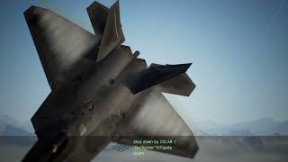 Ace Combat 7 Multiplayer  F4E  Behind Enemy Lines [upl. by Eidson24]