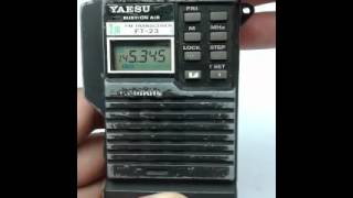 yaesu ft23 test 13062015 [upl. by Aliak]