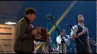 Bellowhead  Roll The Woodpile Down at Folk Awards 2014 [upl. by Kanter]