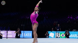 Simone Biles USA  FX  Podium Training  2023 World Championships Antwerp [upl. by Lasser]