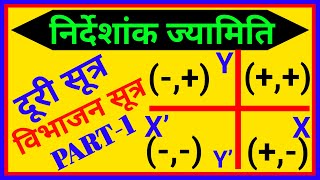 Nirdeshank Jyamiti  Coordinate Geometry Class 10  Vibhajan Sutra Class 10th  Duri Sutra 71 [upl. by Uos]