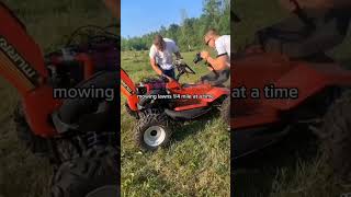 600cc 2stroke lawn mower [upl. by Ledba]