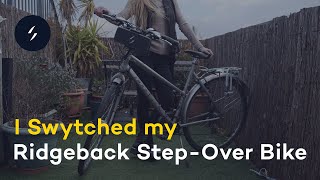 I Swytched my Ridgeback StepOver Bike into an eBike [upl. by Largent]