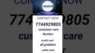 HDFC Bank customer care number HDFC Bank toll free number HDFC Bank helpline number [upl. by Oal462]