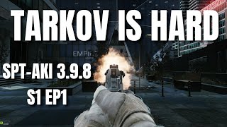 Escape from Tarkov is a hard gameSPTAKI 398 FIKA Gameplay Solo Zero to Hero Pilot [upl. by Dugan859]